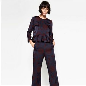 Zara Jacquard Suit Set